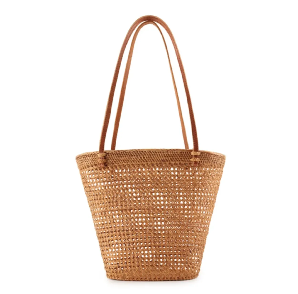 The Bali Rattan Bucket Basket