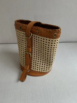 The Bali Rattan Duffle Bag
