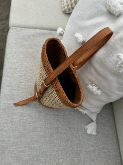 The Bali Rattan Duffle Bag