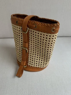 The Bali Rattan Duffle Bag