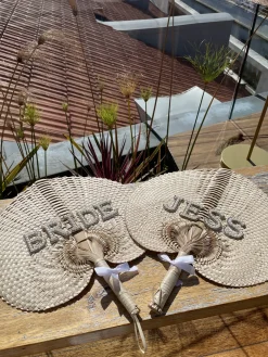The Bride Pearl Fan