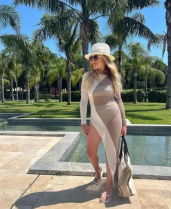The Classic Fedora - Cream with Taupe Band