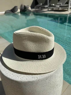 The Classic Fedora - Cream with Black Band
