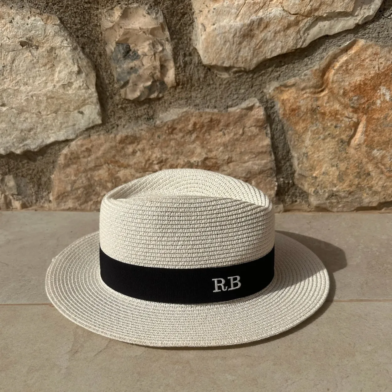 The Classic Fedora - Cream with Black Band