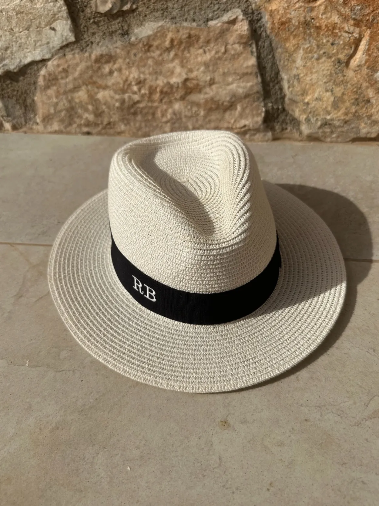 The Classic Fedora - Cream with Black Band