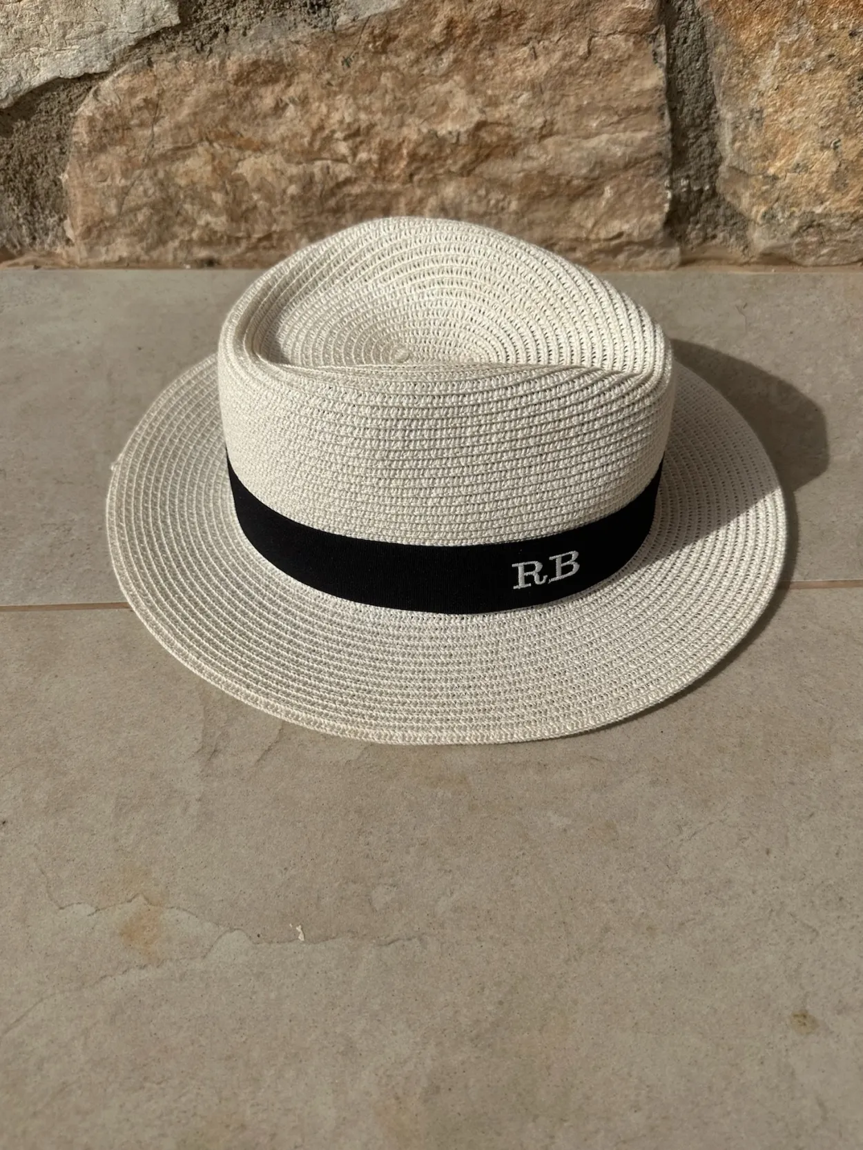The Classic Fedora - Cream with Black Band