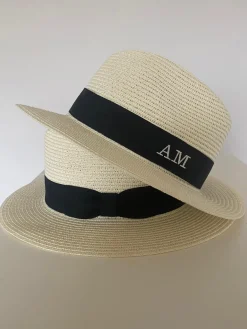 The Classic Fedora - Cream with Black Band