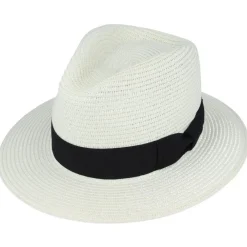 The Classic Fedora - Cream with Black Band