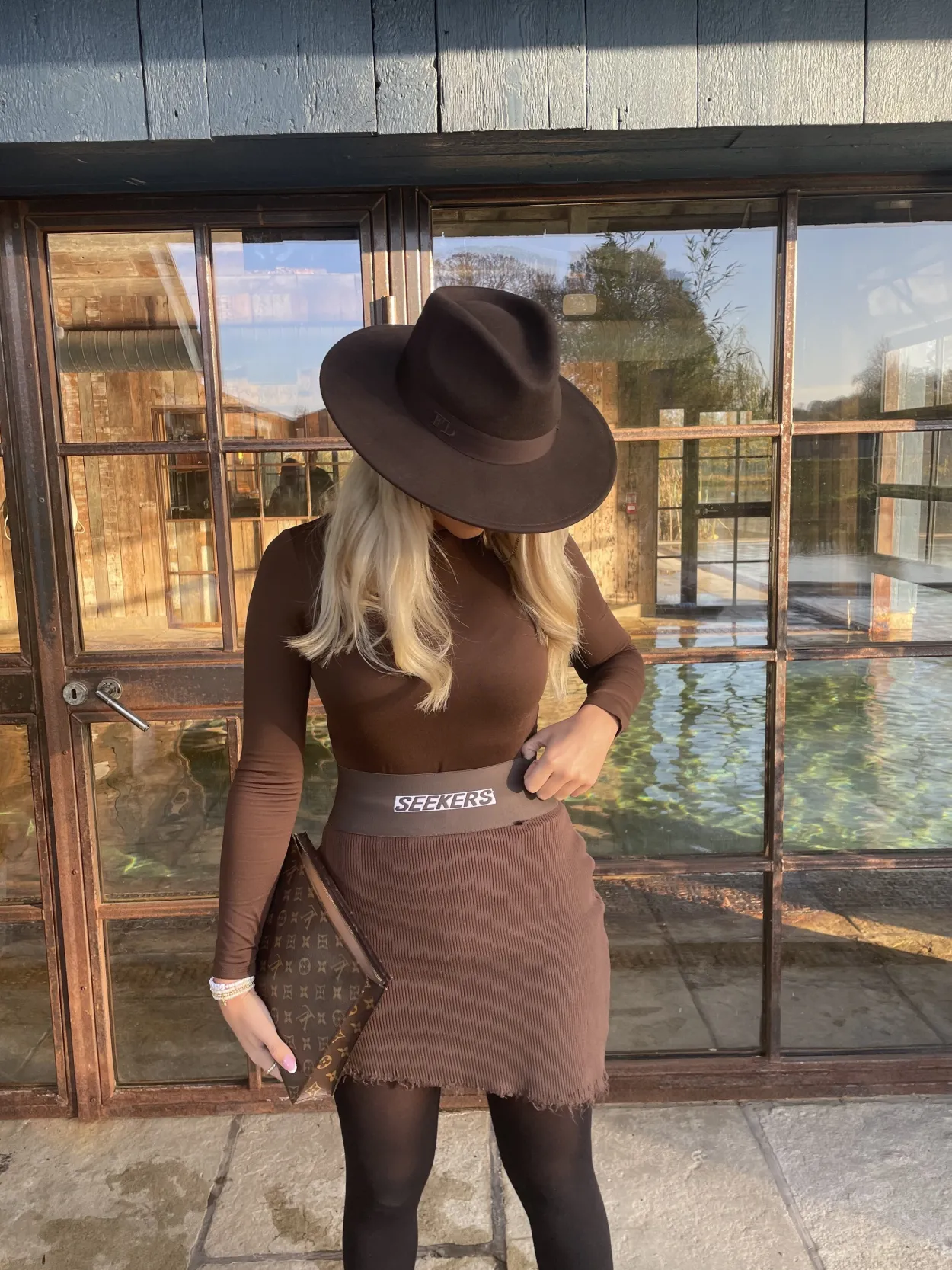 The Classic Wool Fedora - Brown