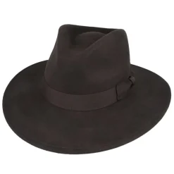 The Classic Wool Fedora - Brown