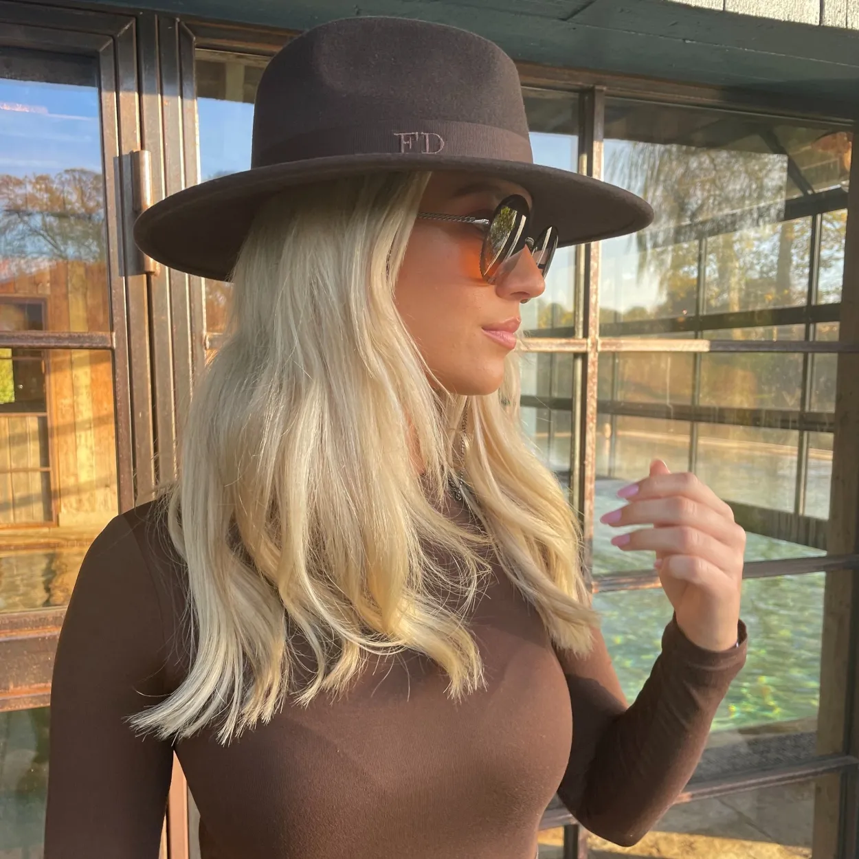 The Classic Wool Fedora - Brown