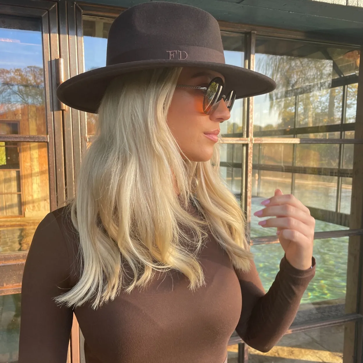 The Classic Wool Fedora - Brown