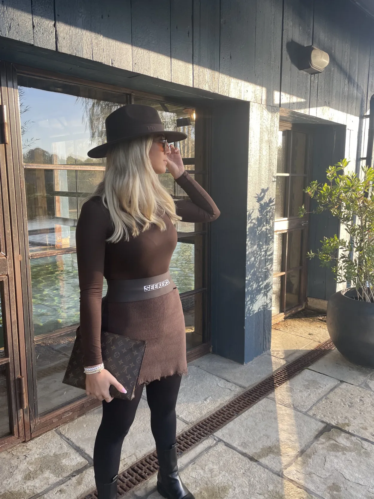 The Classic Wool Fedora - Brown