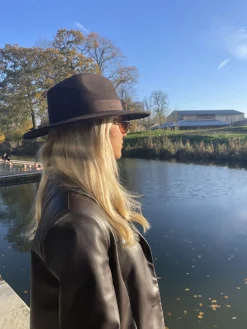 The Classic Wool Fedora - Brown