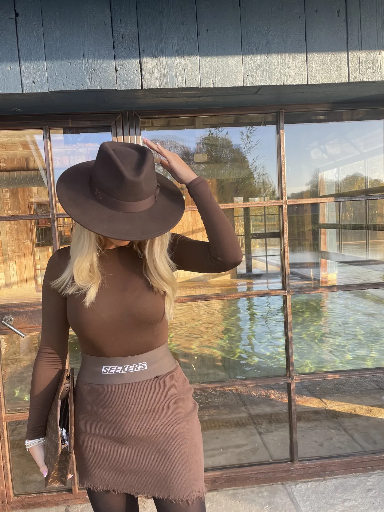 The Classic Wool Fedora - Brown