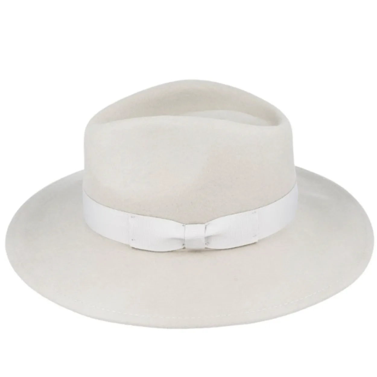 The Classic Wool Fedora - Stone