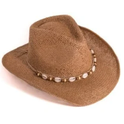 The cowboy hat with shell band