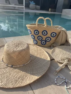 The Evil Eye Basket Large (Multiple Eyes)