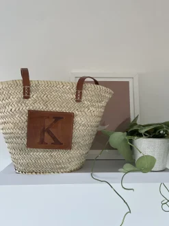 The Leather Letter Basket