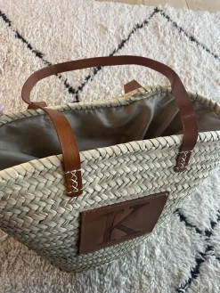 The Leather Letter Basket