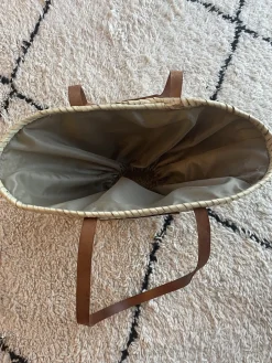 The Leather Letter Basket