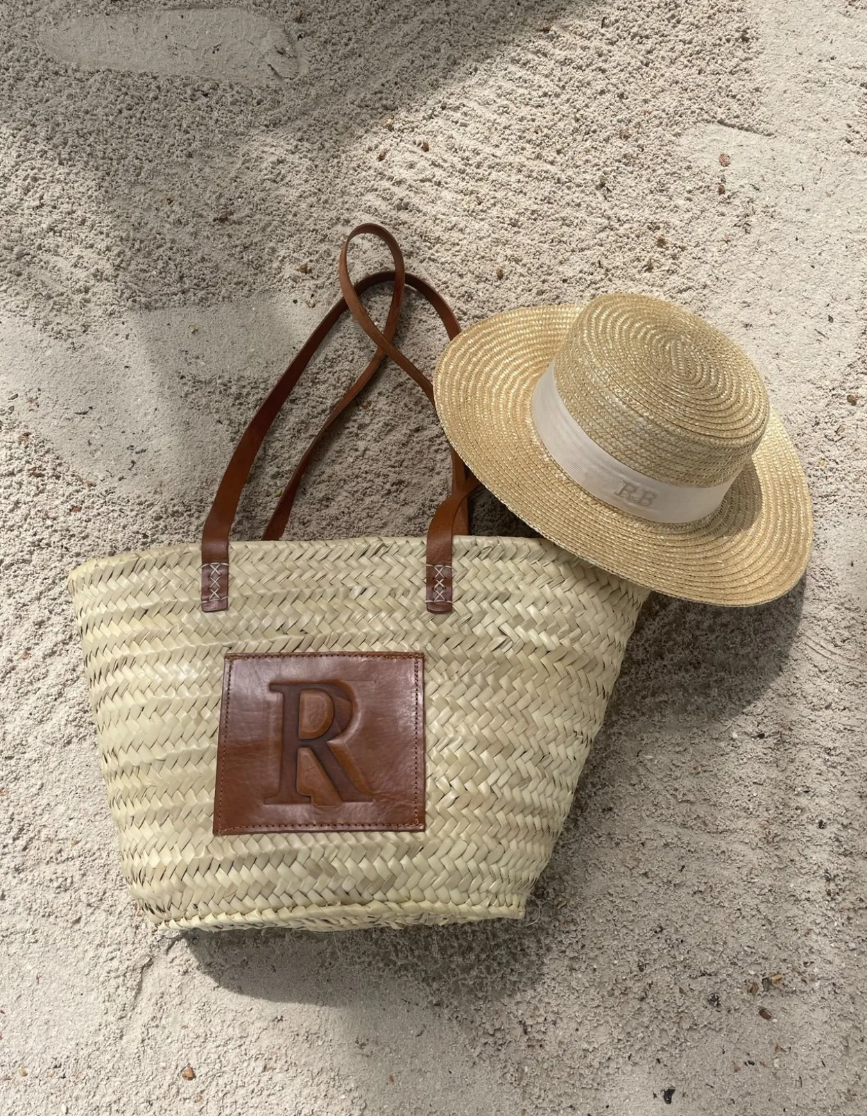 The Leather Letter Basket