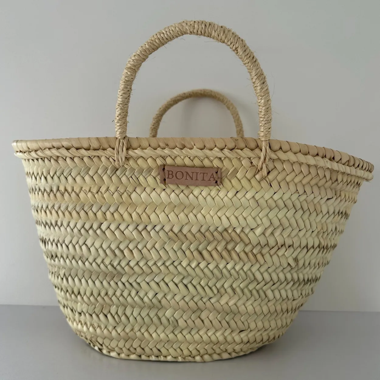 The Medium Palm Bonita Basket - BONITA collection