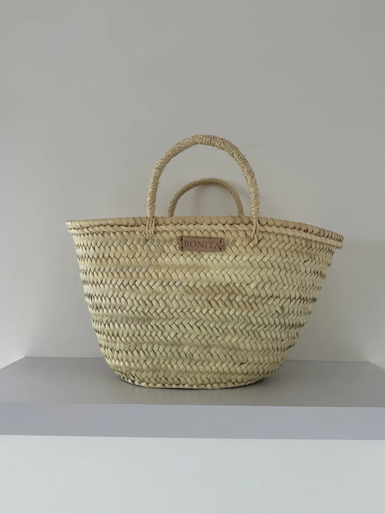 The Medium Palm Bonita Basket - BONITA collection