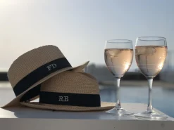 The Men's Classic Summer Fedora - Natural with black band