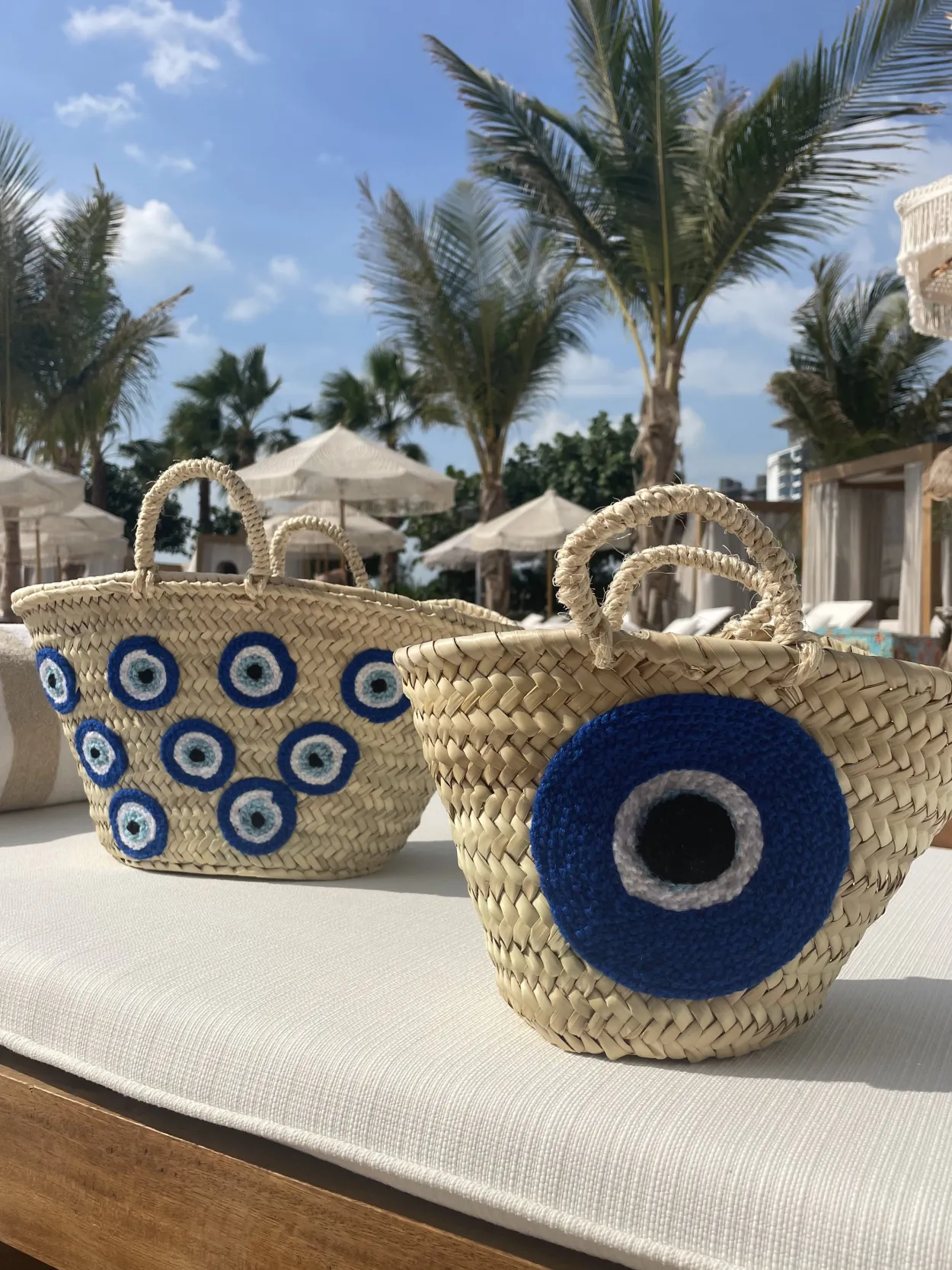 The Mini Evil Eye Basket