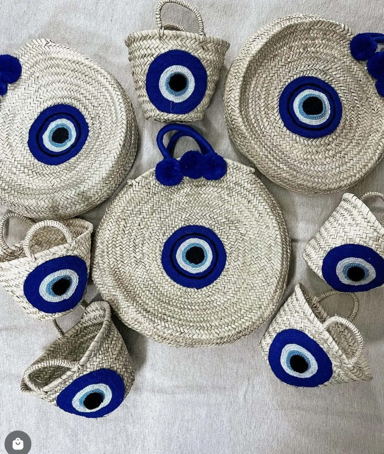 The Mini Evil Eye Basket