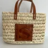 The Mini Leather Letter Shopper