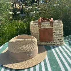 The Mini Leather Letter Shopper
