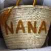The Personalised Basket With Bubble Writing