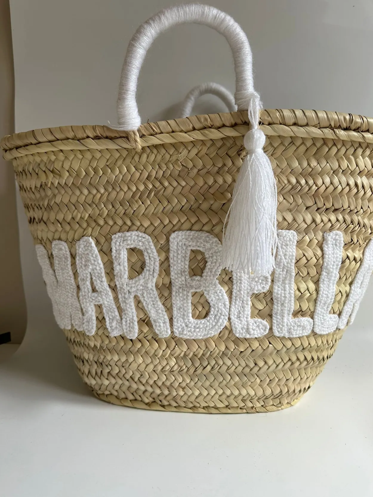 The Personalised Basket With Bubble Writing