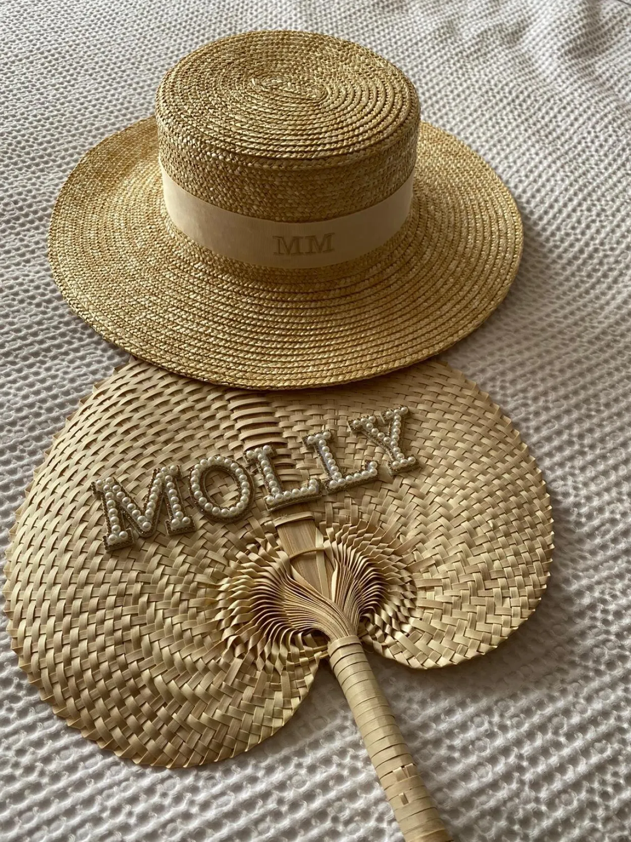 The Personalised Pearl Fan