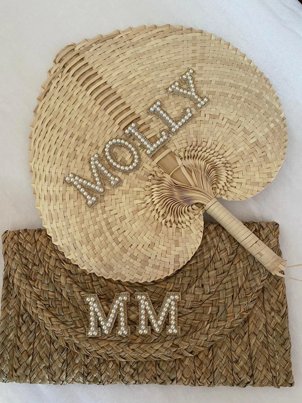 The Personalised Pearl Fan