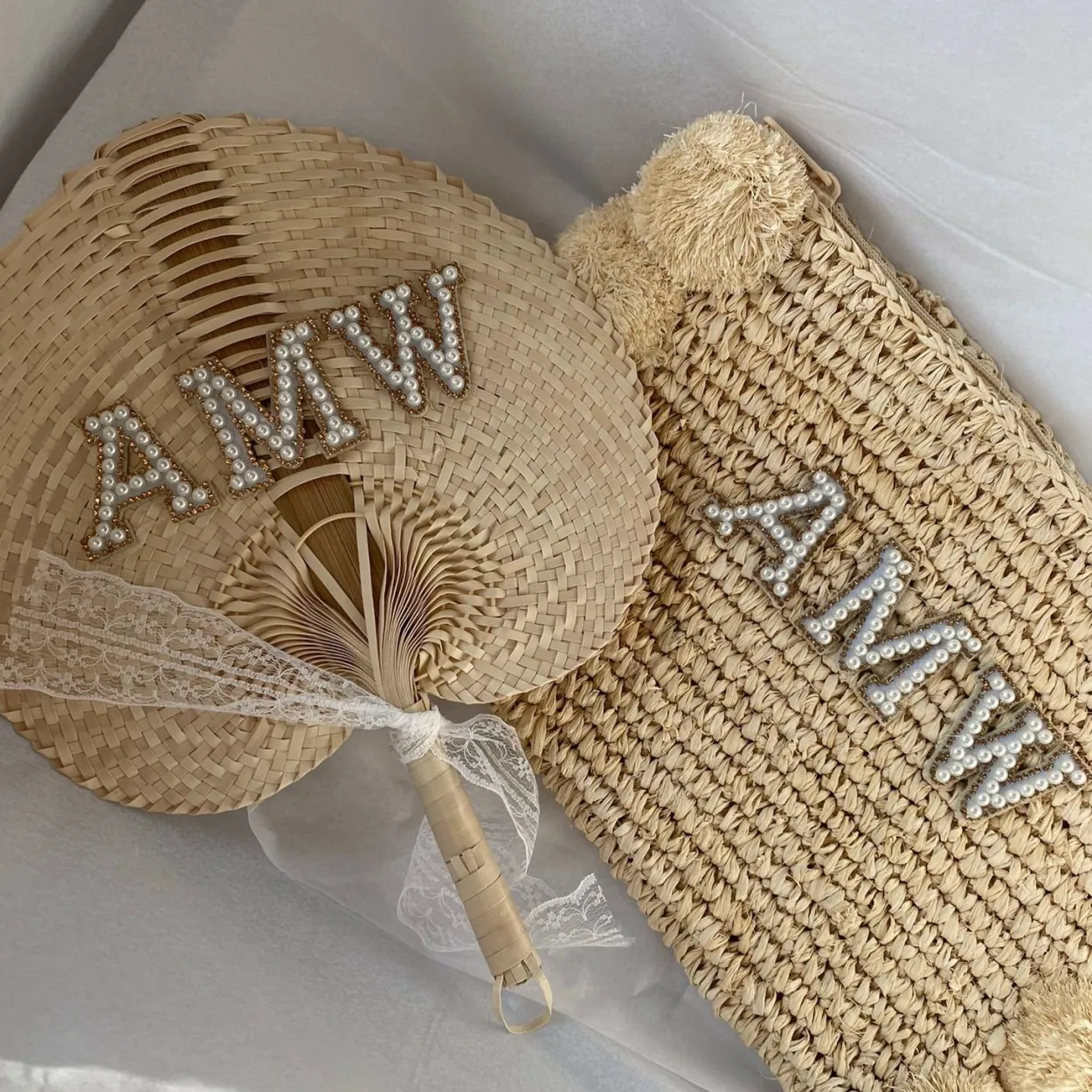 The Personalised Small Pearl Fan
