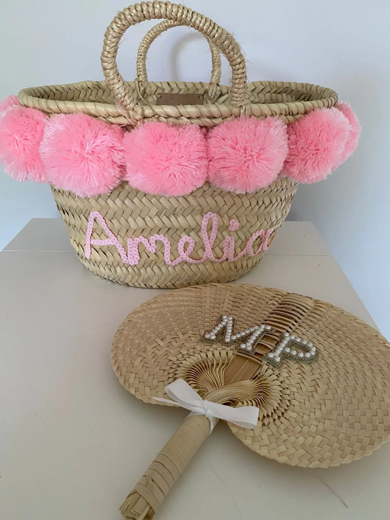 The Personalised Small Pearl Fan