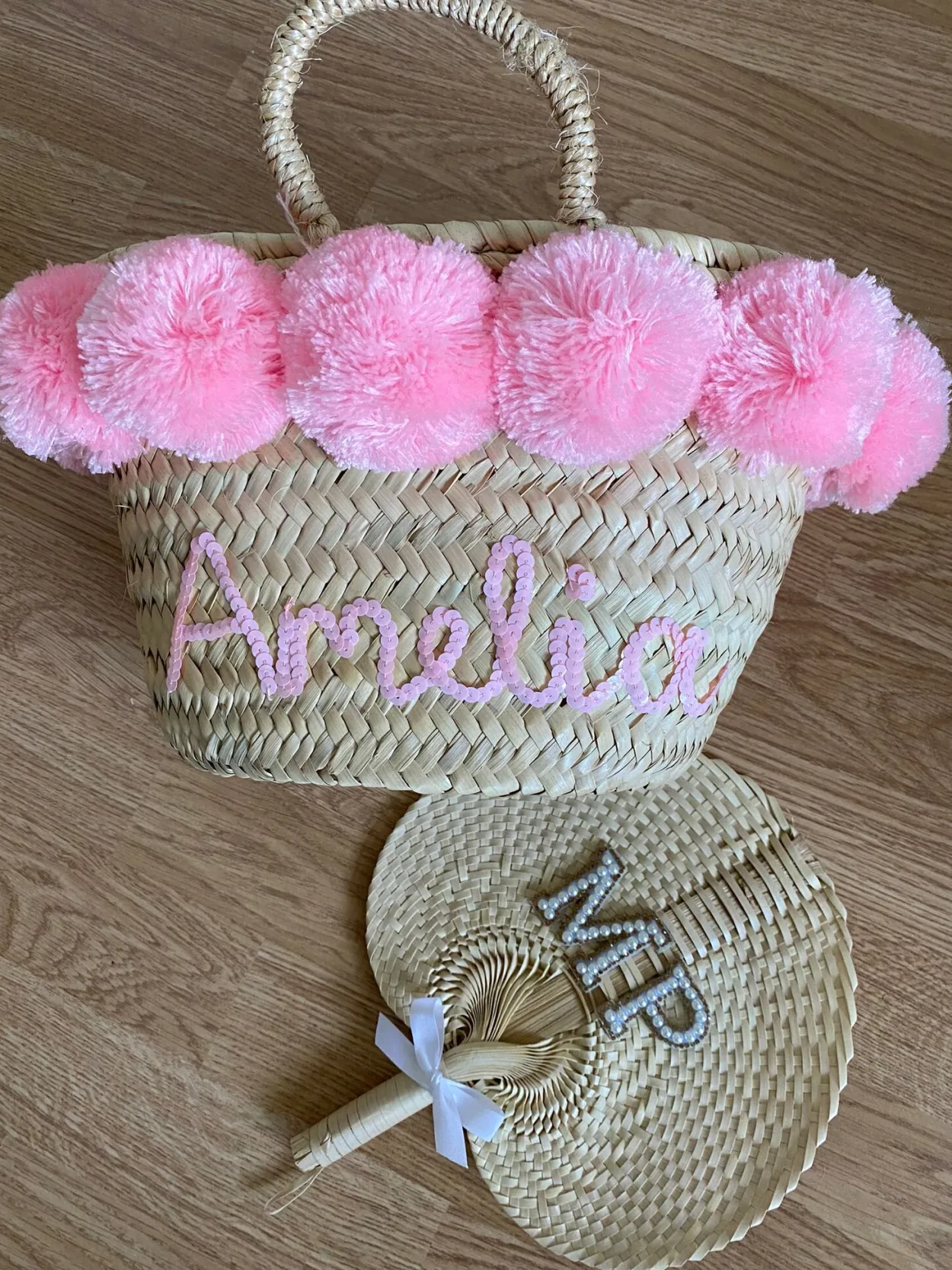 The Personalised Small Pearl Fan