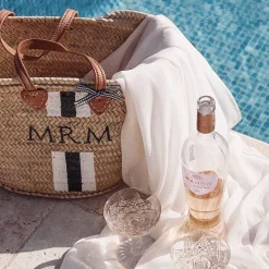 The Personalised Stripe Basket