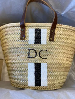 The Personalised Stripe Basket