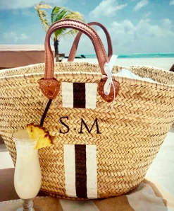 The Personalised Stripe Basket