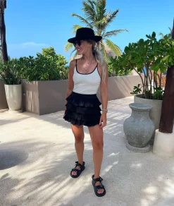 The Stiff Brim Wool Fedora - Black