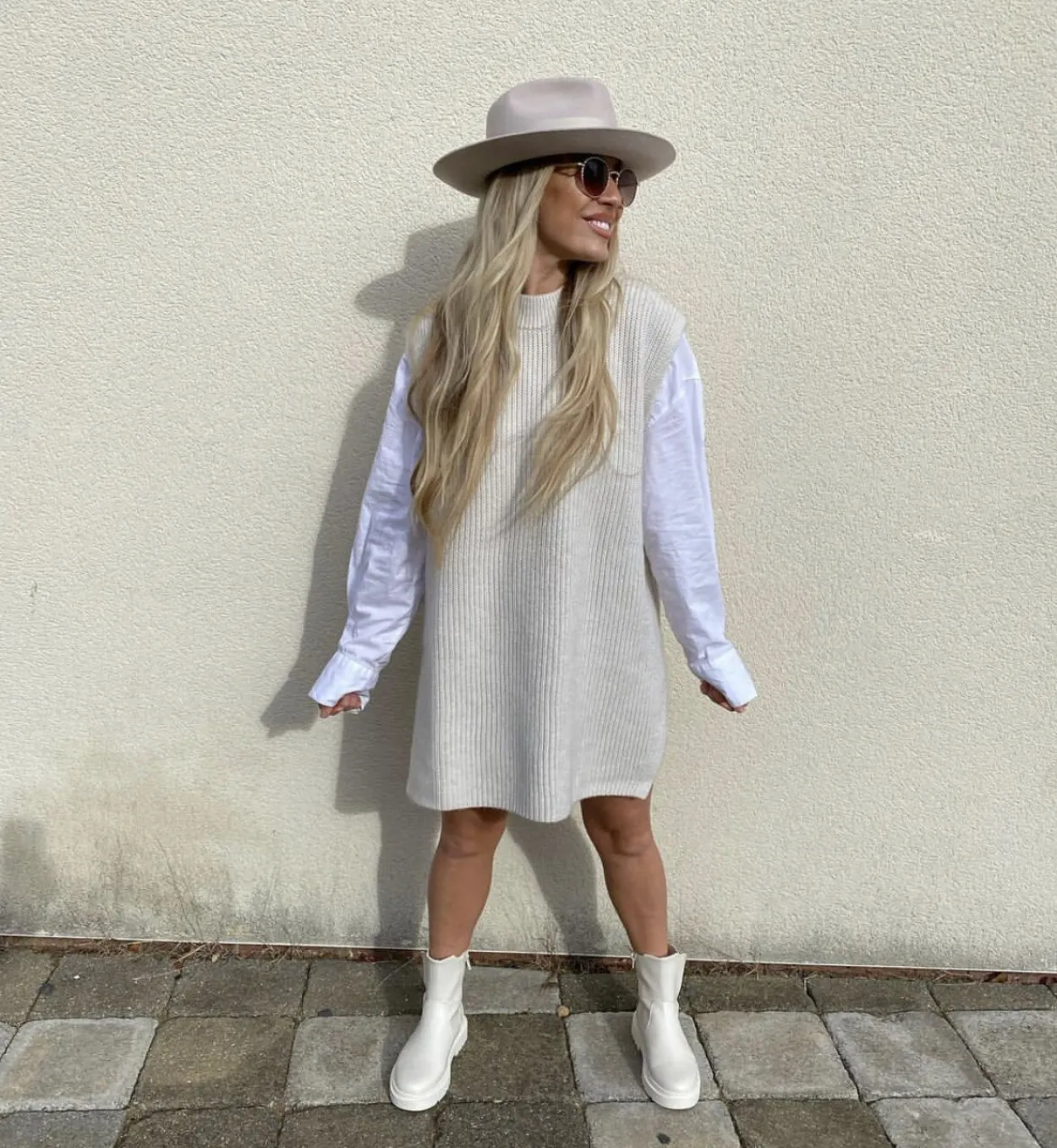 The Stiff Brim Wool Fedora - Coconut