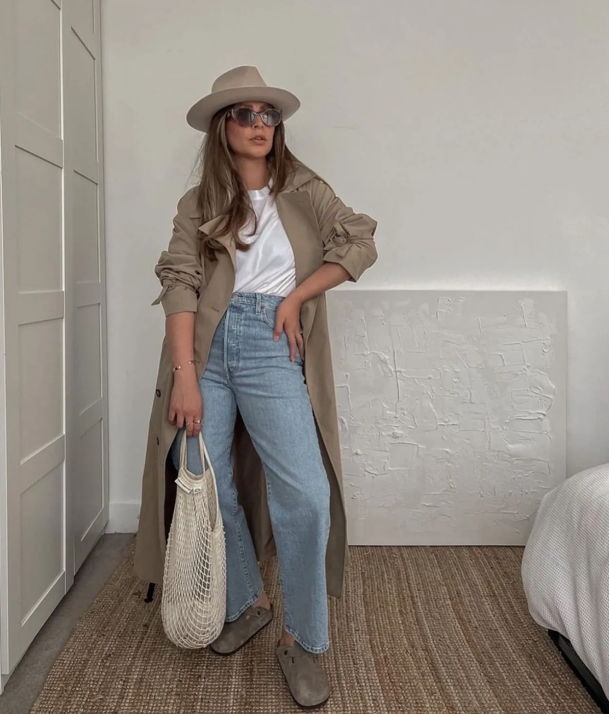 The Stiff Brim Wool Fedora - Coconut