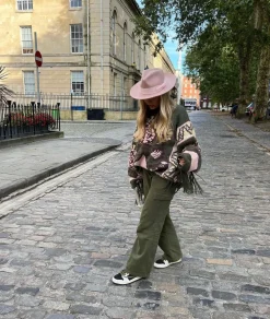 The Stiff Brim Wool Fedora - Pale Pink