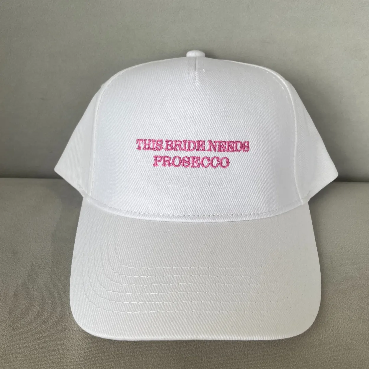 This Bride Needs Prosecco - Cap