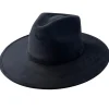 Vegan Suede Unisex Rancher Hat - Black