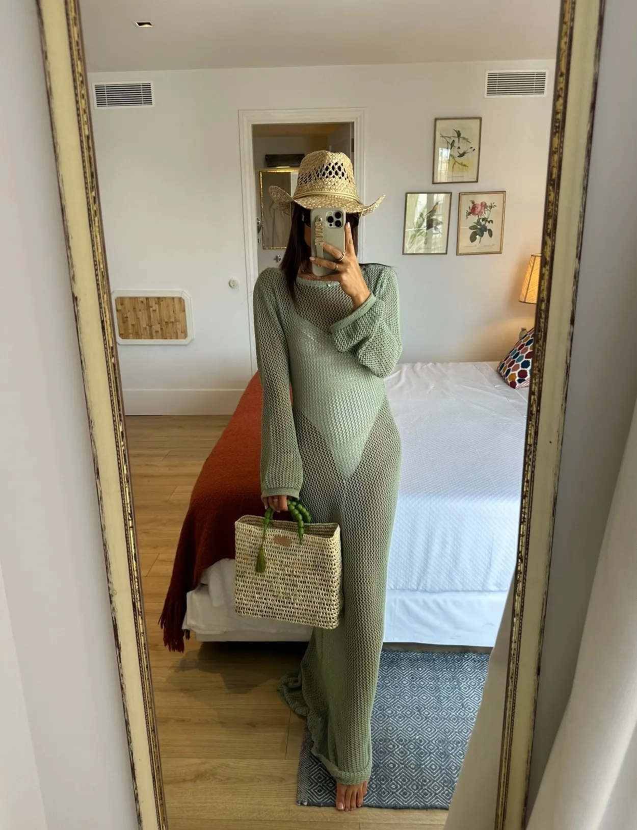 VENUS - Mint Knit Dress